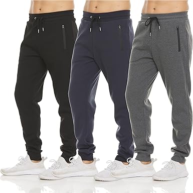 Photo 1 of ***PHOTO REFERENCE ONLY****Taiyin 3 pack Men's Lightweight Fleece sweatpants