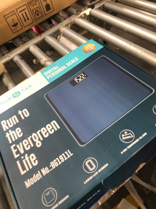 Photo 1 of 550lb Bathroom Digital Scale for Body Weight with Ultra-Wide Platform and Large LCD Display, Accurate High Precision Scale with Extra-High Capacity