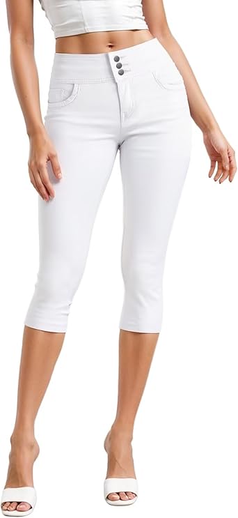 Photo 1 of & Company and Comapny Womens Perfectly Shaping Hyper Stretch Bermuda Shorts CapriI’m