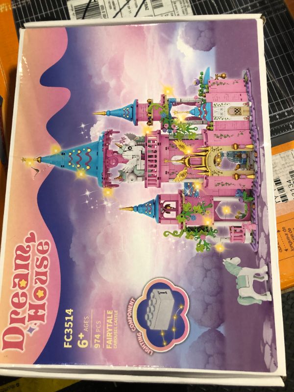 Photo 1 of 2025 Newly Upgrade Ferris Wheel Building Set with Fairy Light, Two-Way Rotating Ferris Wheel Building Blocks Set of 813 PCS, Amusement Park Model Kit for Kids Ages 8+, Ideas Gift for Boys and Girls