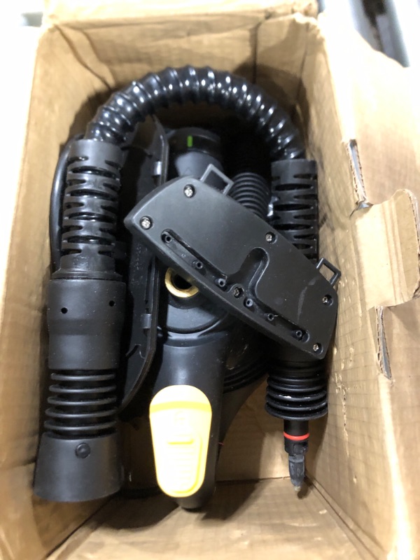 Photo 1 of **MISSING SEVERAL PIECES**Handheld Pressurized Steam Cleaner, 1050W Multi-Surface Steamer for Cleaning, 9 Accessories Multi-Purpose Steamer for Home Use, Chemical-Free Natural Steam Cleaner for Car Floor Upholstery Couch Grout