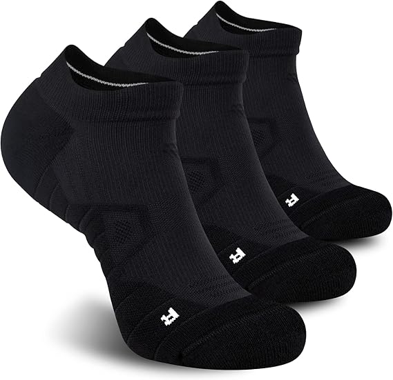 Photo 1 of Hylaea Athletic Running Socks Cushion Padded Moisture Wicking Low Cut M