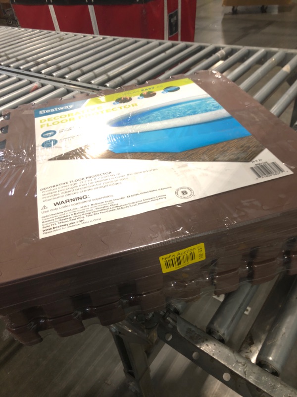 Photo 1 of ***3 packs*** Flowclear 20" x 20" Square Decorative Pool Floor Protectors | For Above Ground Pools, Spas, Pathways, Walkways