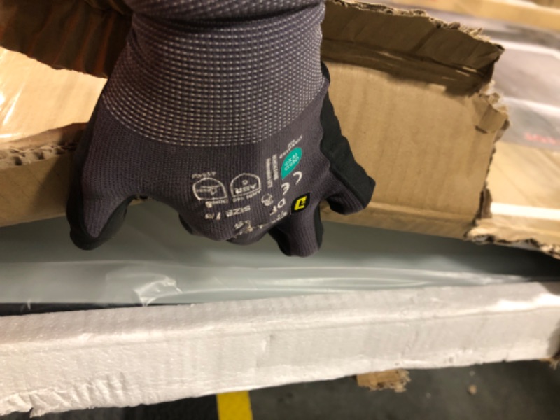 Photo 1 of CHARMOR 48"x40" LED Bathroom Mirror with Lights, Rounded Corner Framed Lighted Vanity Mirror for Wall, Dimmable, Anti-Fog, Shatterproof, ETL Listed, Independent Backlit+Front lit