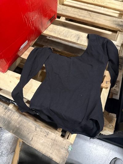 Photo 1 of Capezio Women's Cotton Classic Long Sleeve Leotard,Black,Small