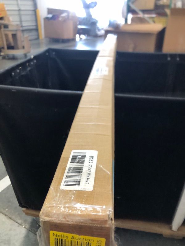 Photo 1 of ***SIMILAR*** 72"/6 FT Box Rail Hardware Heavy Duty Sliding Barn Door Track, Aluminium Alloy Wall Mount Kit for Single Door, Smoothly and Quietly Easy to Install (No Door), HMD-P66SKB