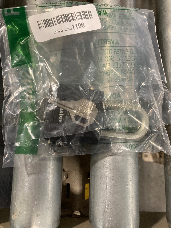 Photo 1 of Master Lock Magnum Heavy Duty Outdoor Padlock with Key, Weather Resistant Body and Cut Resistant Shackle make Lock Perfect for Fences, Gates, Sheds, M115XDLF