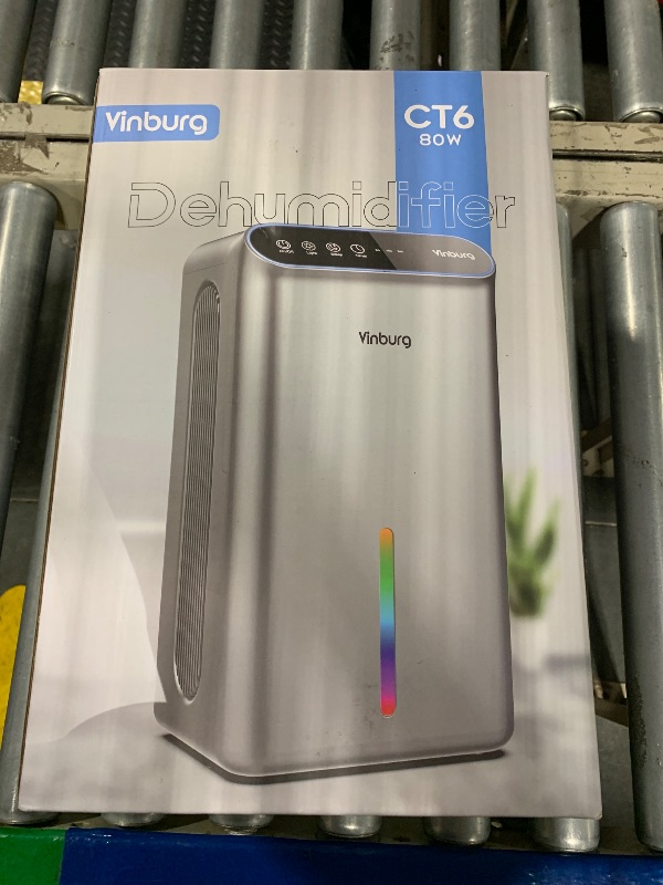 Photo 1 of **NO 85 OZ Dehumidifier for Home, 800 sq ft Quiet Dehumidifier with Drain Hose, Reusable Filter, Sleep Mode, Auto Shut Off, Timer, Portable for Bedroom Bathroom, Basement