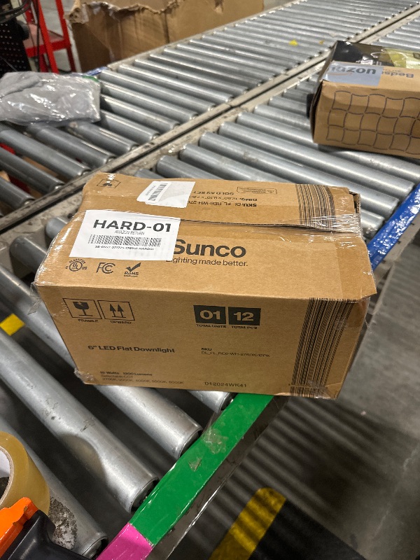 Photo 1 of Sunco 12 Pack Retrofit LED Recessed Lighting 6 Inch, Can Lights for Ceiling, 1200 LM, 15W, Selectable CCT 2700K/3000K/4000K/5000K/6000K, Dimmable, Ultra Thin Flat Light Fixture UL