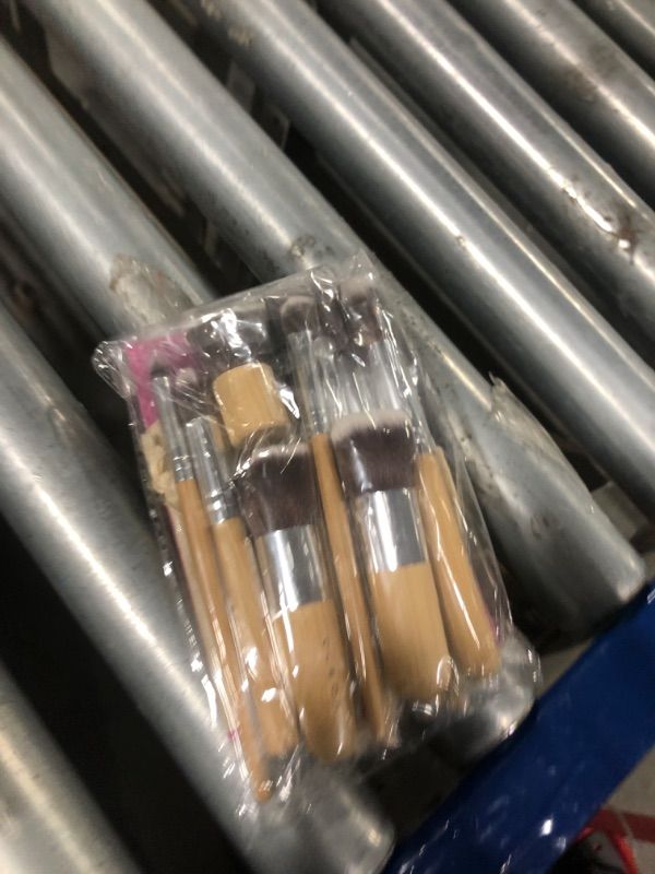 Photo 1 of 13 Bamboo Makeup Eye Brow Brushes Professional Set - Vegan & Cruelty Free - Eye shadow, Eyebrow, Eyeliner, Blending, Foundation, Blending, Blush, Powder Kabuki Brushes.…