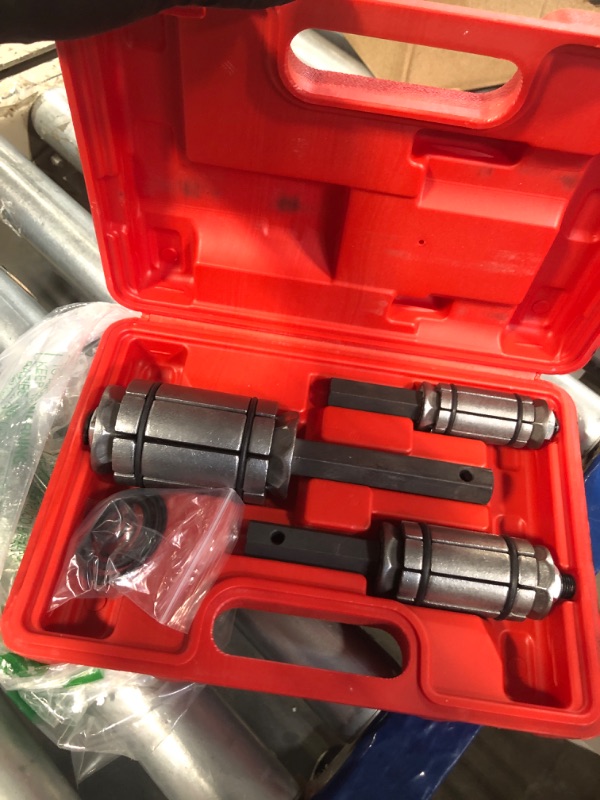 Photo 1 of ACZCR 3Pcs Tail Pipe Expander Spreader Tool Set 1/18'' to 3-1/2'' Tail Pipe Tailpipe Expander Exhaust Muffler Spreader Tool Kit for Most Vehicles and Trucks      