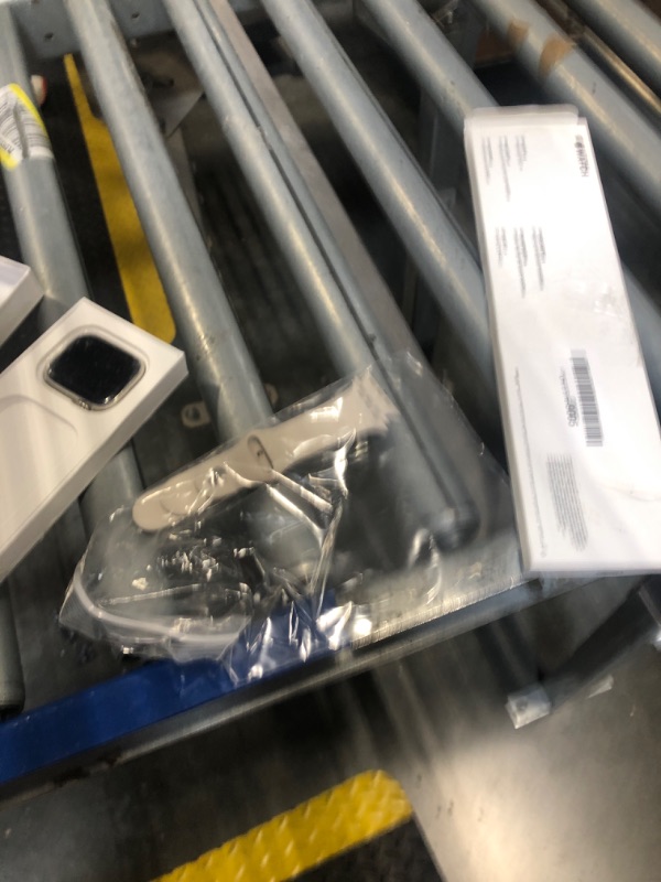 Photo 1 of Apple Watch Series 8 [GPS + Cellular 45mm] Smart Watch w/Starlight Aluminum Case with Starlight Sport Band - M/L. Fitness Tracker, Blood Oxygen & ECG Apps, Always-On Retina Display, Water Resistant