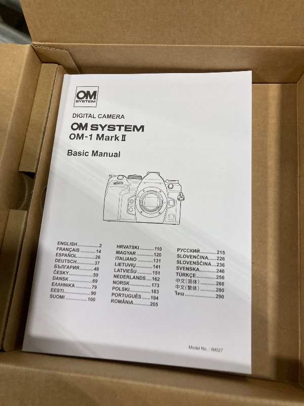 Photo 1 of ** The sensor must be sent to be cleaned **OM SYSTEM Olympus OM-1 Mark II Micro Four Thirds System Camera 20MP BSI Stacked Sensor Weather Sealed Design (US Manufacturer Warranty)