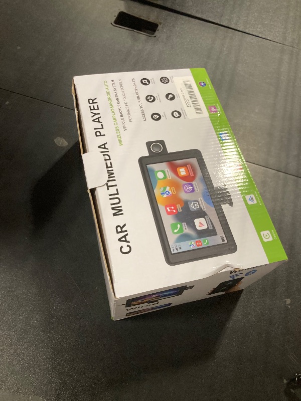 Photo 1 of 9" Apple Carplay Screen for car, Wireless Apple Car Play Touchscreen with Android Auto, Car Stereo, 2.5K Front Dash Cam, 1080p Backup Camera, GPS Navigator/Bluetooth/Mirror Link/Siri/Aux/FM