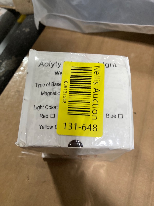 Photo 1 of 3inch Rotating Red Flashing Beacon Party Lamp DJ Strobe Light Disco Ball Light, 360 Degree Flashing Flare Safety Warning Lights Emergency LED Police Car Siren Strobe Lights (Blue)