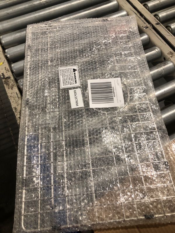 Photo 1 of ***SIZE 26" x 14"*** Stainless Steel Sink Grid and Protectors for Bottom of Kitchen Sink?26" x 14" Inches with Rear Drain    