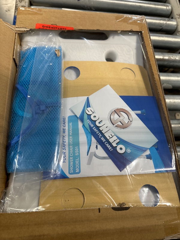 Photo 1 of ***SCREWS MISSING***
FSA/HSA Eligible Shower Chair for Inside Shower, Shower Stool for Insidetub, Tool-Free Assembly Shower Seat for Bathtub, Shower Bath Chairs for Seniors/Disabled by SOUHEILO