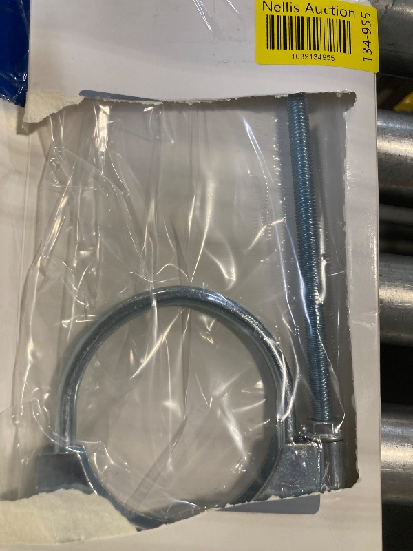 Photo 1 of 1 Pcs Exhaust Clamp with Hanger, Universal Exhaust Hangers (3 Inch)