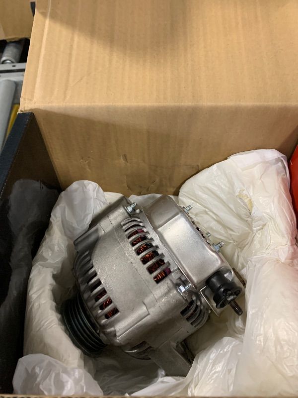 Photo 1 of A-Premium Alternator Compatible with Chevrolet/Chevy, Cadillac, GMC Vehicle Models, 4.3L 4.8L 5.0L 5.3L 5.7L 6.0L 6.5L 6.6L 8.1L, 12V 105A CW 6-Groove Pulley, Replace# 10480388 10464438 19244727