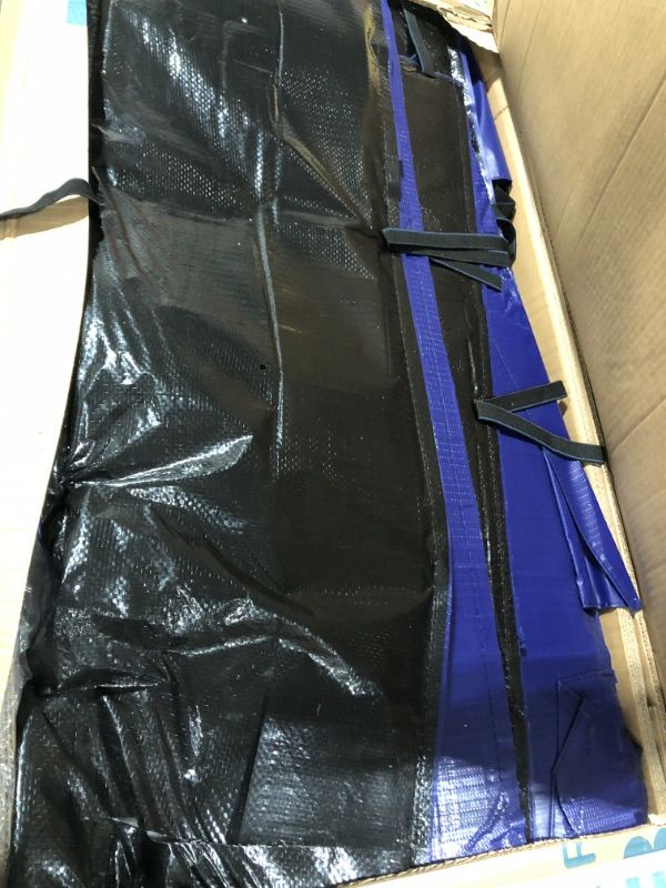 Photo 1 of ***PARTIAL SET: BOX 2/3*** SKYWALKER TRAMPOLINES Jump N' Dunk 15 FT, Rectangle Outdoor Trampoline for Kids with Enclosure Net, Basketball Hoop, ASTM Approval, 1000 LBS Weight Capacity