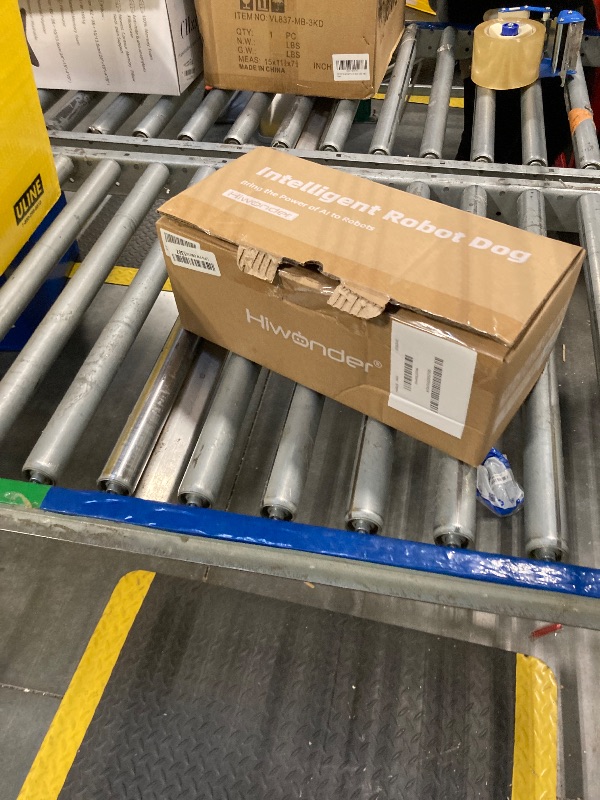 Photo 1 of MechDog Robot Dog for Arduino Scratch Python Starter Smart Robot Kit with ESP32 AI Camera, Self Balancing Target Recognition&Tracing Open Source Bionic Quadruped Programming Science Set, Standard Kit can be use for parts 