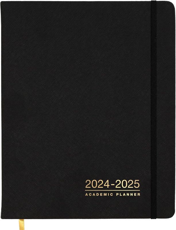 Photo 1 of 2025-2026 Planner - 2025-2026 Planner Weekly and Monthly, 8"× 10", July 2025 - June 2026, Inner Pocket, Elastic Closure, Pen Loop, Bookmarks, Note Pages