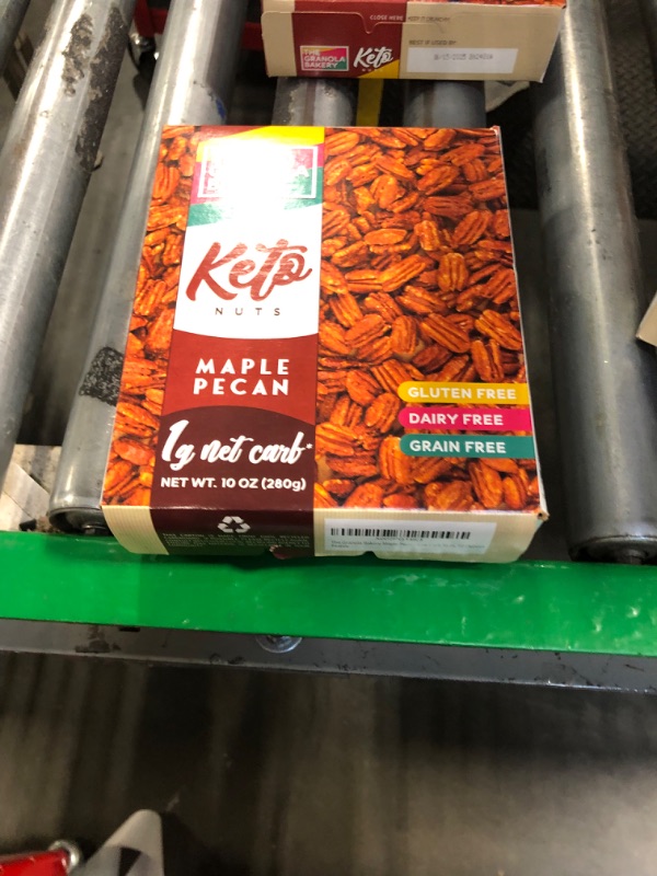 Photo 1 of **EXPIRES 6/15/2025**
TGB Maple Pecans | 1g Net Carb Keto Snack | Gluten Free Low Carb Candy Nuts, 10 Ounces