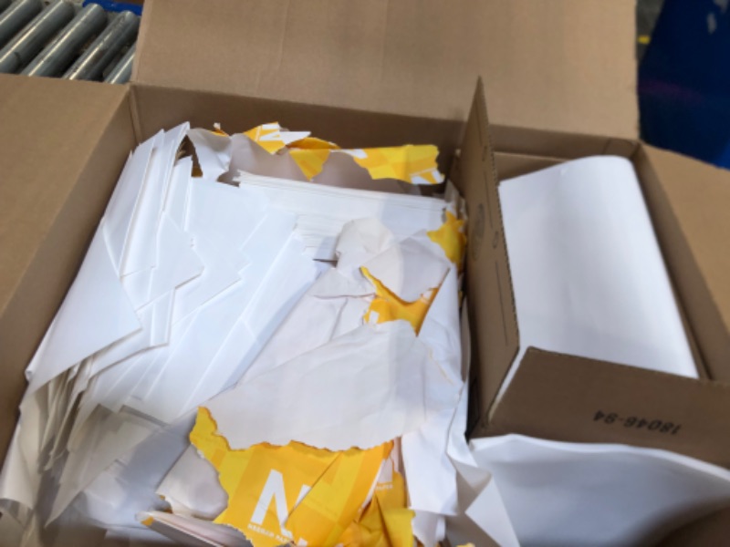 Photo 1 of **LOOSE PRINTER PAPER**
Neenah Paper 06571 CLASSIC Laid Writing Paper, 24lb, 97 Bright, 8 1/2 x 11, Solar White, 500 Sheets