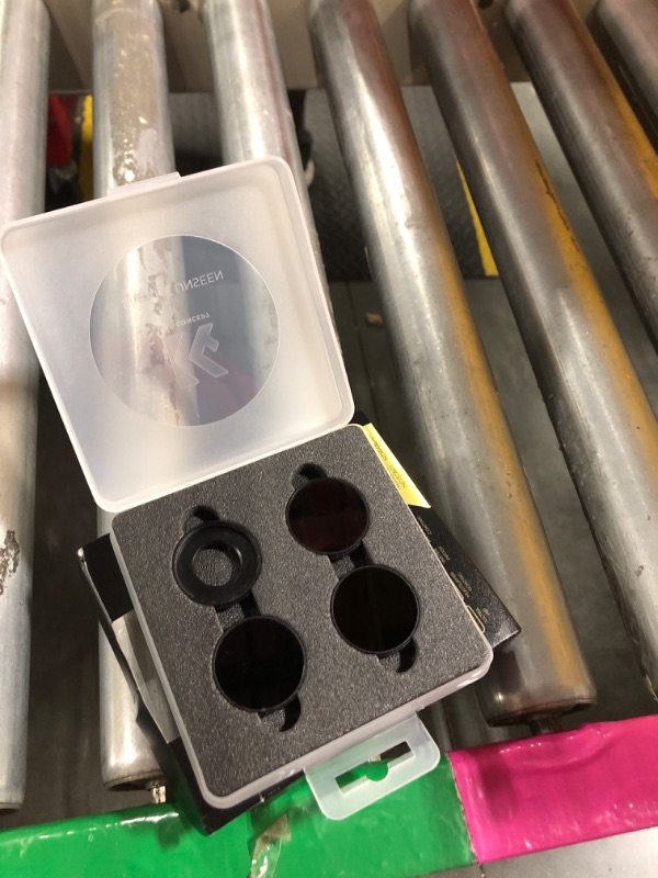 Photo 1 of **missing one **
K&F Concept 4 Pack ND/PL Filter Kit Compatible with DJI Osmo Action 4, ND8/PL ND16/PL ND32/PL ND64/PL Neutral Density Polarizing Multi-Function Filters for Osmo Action 4