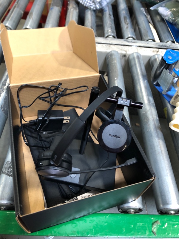 Photo 1 of Yealink WH64 DECT & Bluetooth Dual Teams Wireless Headset, 606 ft Range On Ear Work Headphones with 3X Noise Cancelling Mic, 32H Talk Time, Ringer, Office Headsets for Desk IP Phone, PC,Cellphone