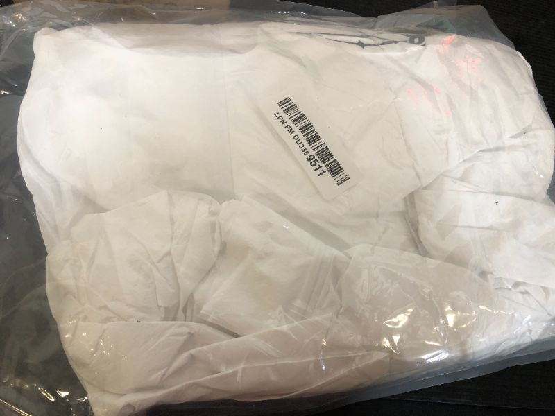 Photo 1 of Zimchado Hazmat Suits, Shoe Covers, Face Mask and A Pair of Nitrile Gloves all Included – 5 sizes Level III, Type A Coveralls (Large)