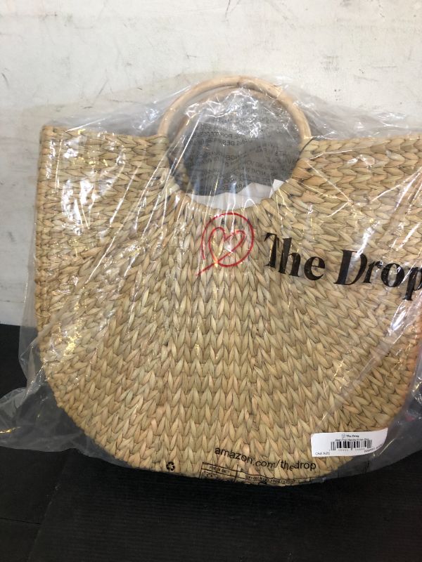 Photo 1 of The Drop Women's Jileen Top Handle Straw Bag, Natural, One Size