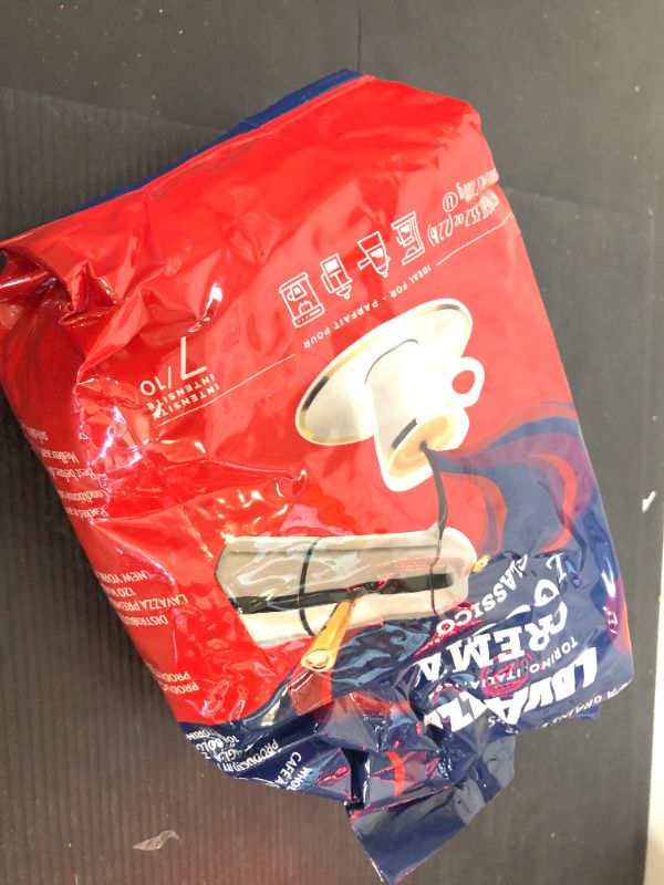 Photo 1 of exp date 04/2025---Lavazza Crema e Gusto Whole Bean Coffee, Medium Roast, Arabica and Robusta Blend, 2.2 lb Bag (pack of 1)