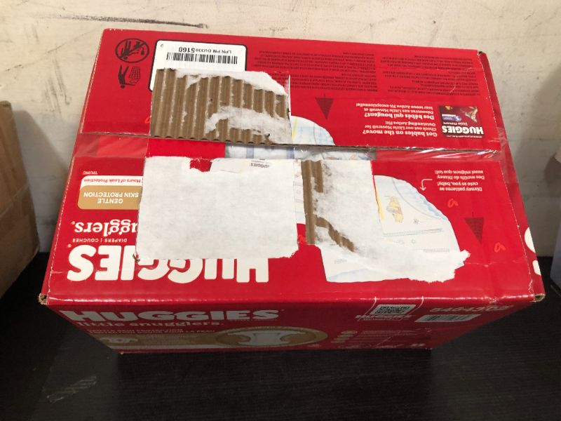 Photo 1 of Baby Diapers Size Newborn (up to 10 lbs), 76ct, Huggies Little Snugglers