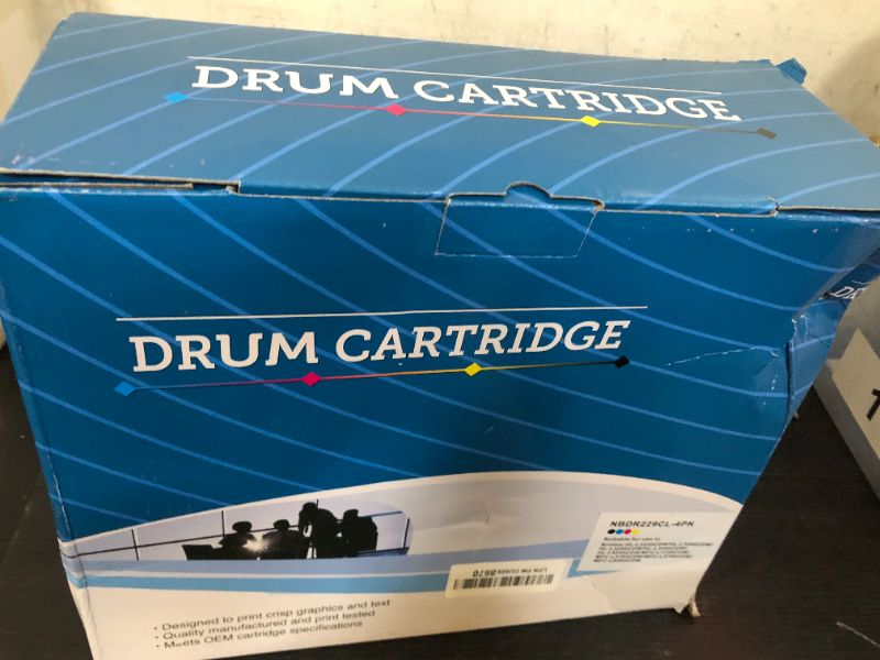 Photo 1 of DR229CL 4 Pack Drum Unit Compatible for HL-L3220CDW HL-L3280CDW HL-L3295CDW HL-L3300CDW HL-L8245CDW, MFC-L3720CDW MFC-L3765CDW MFC-L3780CDW MFC-L8395CDW Printer, High-Yield (BK/Y/M/C,without Toner)
