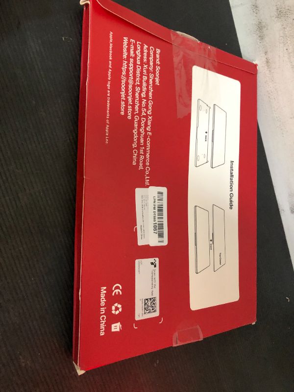 Photo 1 of Soonjet Invisible Armor for MacBook Air 15 inch Case M4 M3 M2 2025 2024 2023 [Same as Bare Device] [Scientific Slim] Hard Shell Laptop Cover A3241 A3114 A2941 - Clear
