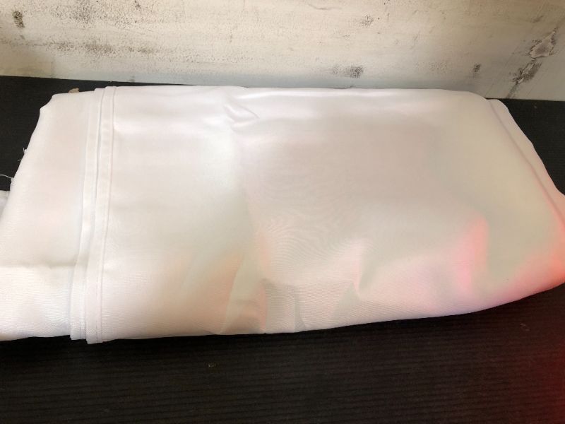 Photo 1 of 1pc luccido  Rectangle Tablecloth 60 x 120 Inches White Table Cloth Stain and Wrinkle Resistant Washable 