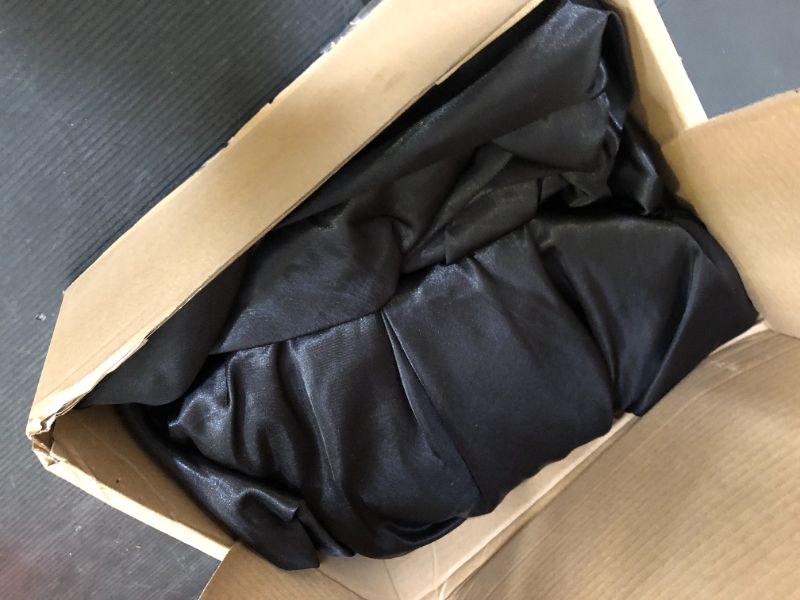Photo 1 of Amazon Basics 4 Piece Bed Sheet Set, 100% Cotton Jersey, Includes Super Soft, Flat and Fitted Sheets, Pillowcase, Queen, Black, Solid