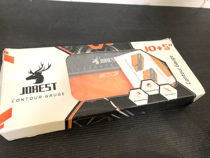 Photo 1 of JOREST Connectable Contour Gauge (10+5 Inch), Gifts Ideas for Men Dad Handyman Husband Him, Shape Profile Duplicator with Lock, Outline Angle Measuring Tool, Template tool, Tile Flooring, Scribe Edge