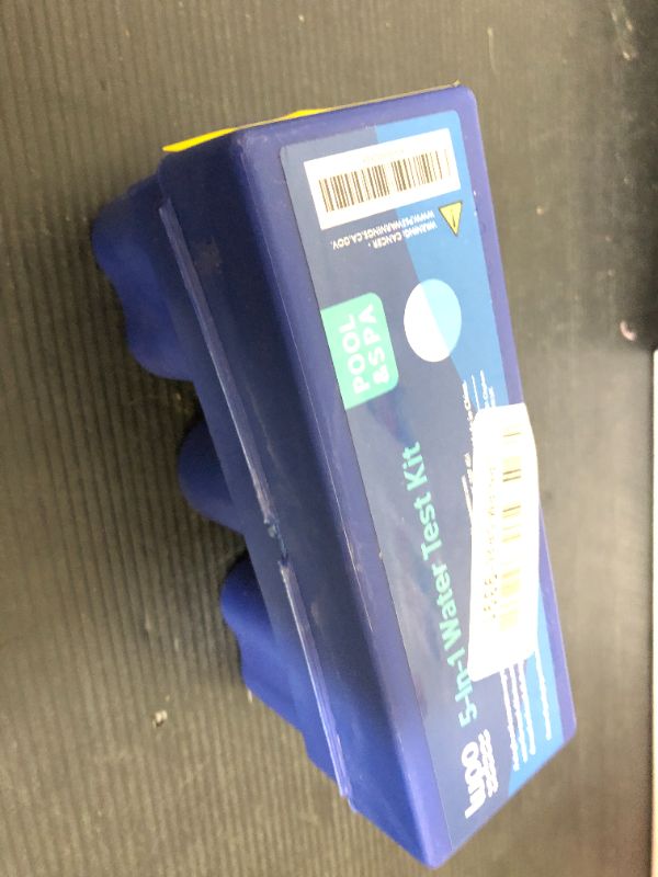 Photo 1 of Lupo 5-in-1 Pool Test Kit | Pool Testing Kit for Residential Swimming Pools & Spas for Testing Total Chlorine, Total Bromine, pH, Acid Demand & Total Alkalinity | Quick at-Home Pool Water Testing