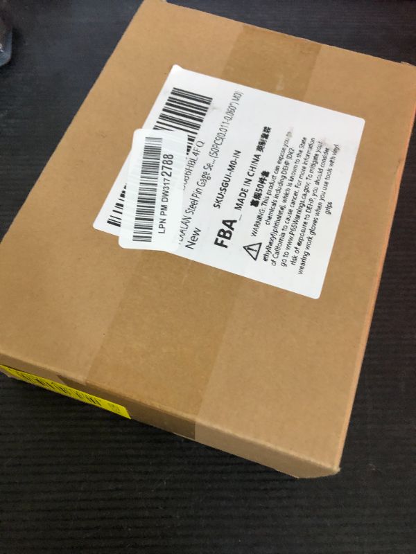 Photo 1 of TEXALAN(R) Steel Pin Gage Set Minus Heat Treated with Storage Case M0 50pcs 0.011"-0.060"