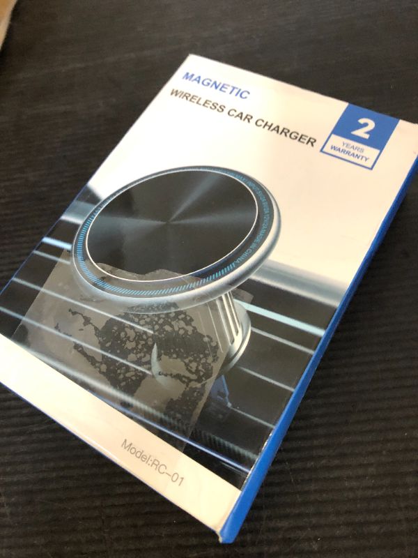 Photo 1 of UPTOHIGH for Magsafe Car Mount Charger, 15W Fast Charging LED Magnetic Wireless Car Charger, Air Vent Phone Holders for Your Car for Magsafe Car Phone Holder for iPhone 15/14/13/12 Fast Charging