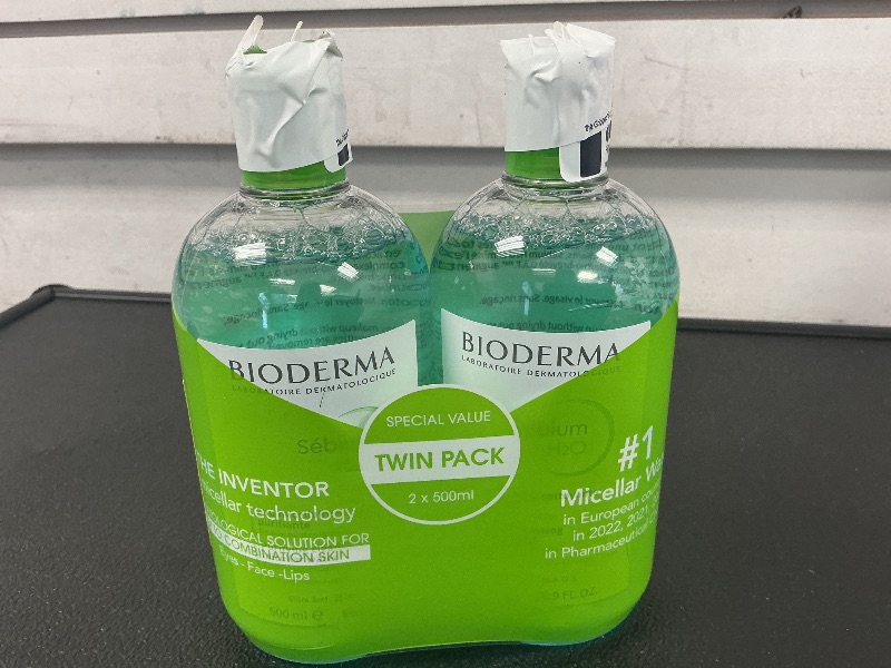 Photo 1 of Bioderma - Sébium H2O - Micellar Water - Cleansing and Make-Up Removing - for Combination to Oily Skin 33.4 Fl Oz