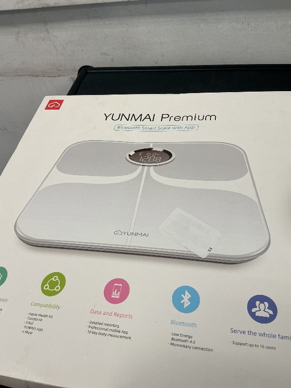 Photo 1 of Yunmai Smart Scale Body Fat Scale with New Free App & Body Composition Monitor with Extra Large Display