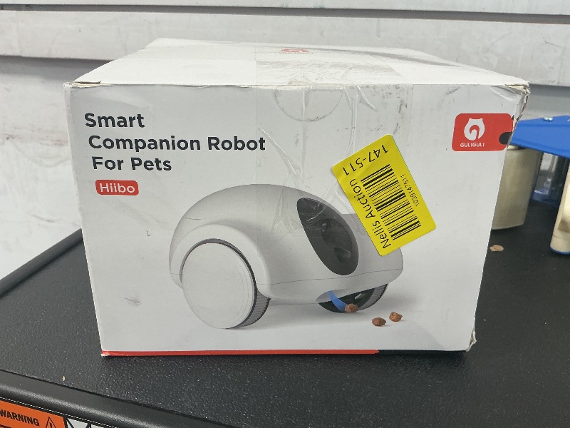 Photo 1 of GULIGULI Pet Camera with Phone App - 360° View 2.4G WiFi Two-Way Audio with Treat Dispenser Pet Robot Indoor for Cats 1080P HD with Night Vision, No Suscription Fee