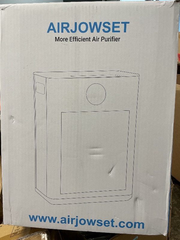 Photo 1 of Air Purifier with Washable Filter for Home Large Room up to 2800ft², AIRJOWSET Air Purifiers for Bedroom with H14 Filters, 22dB Sleep Mode with Timer, Air Cleaner for Smoke Dust Odors Pollen Pet Hair