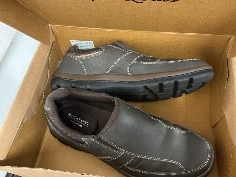 Photo 1 of Rockport Men's Get Your Kicks Slip-On Brown Loafer 10 M (D)-10 M
