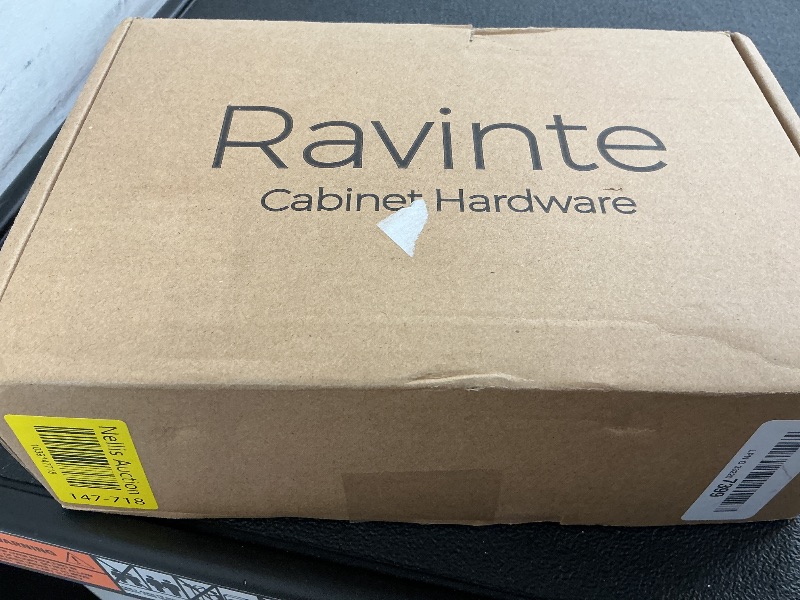 Photo 1 of Ravinte 30 Pack 5 Inch Square Cabinet Handles, Brushed Brass Finish, Stainless Steel Kitchen Hardware Pulls with 5" (128mm) Hole Center for Cabinets, Gold