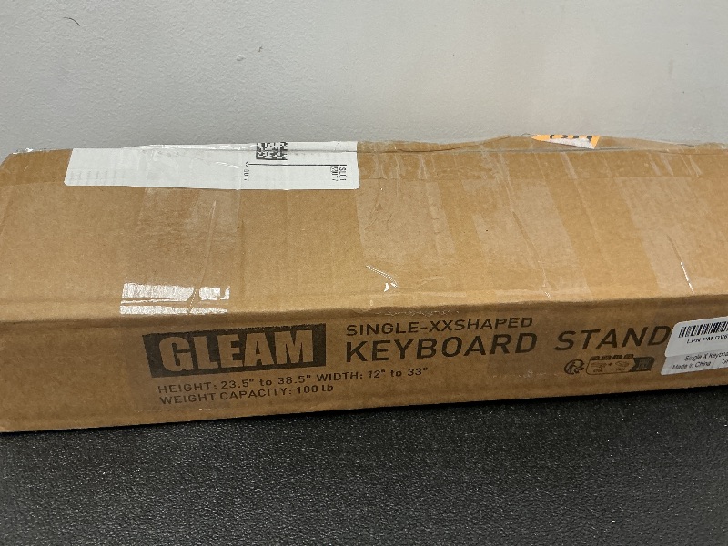 Photo 1 of GLEAM Keyboard Stand Fit Most of 54,61 Keys and Lightweight 76,88 Keys Digital Piano (Load Capacity 50 lb)