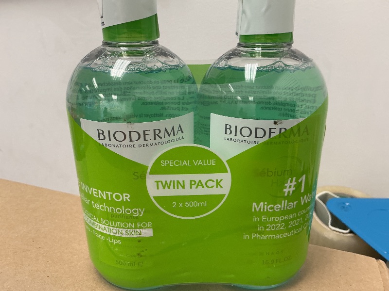 Photo 1 of Bioderma - Sébium H2O - Micellar Water - Cleansing and Make-Up Removing - for Combination to Oily Skin 33.4 Fl Oz